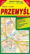 Plan miasta Przemyśl. Wydawca: WYDAWNICTWO KARTOGRAFICZNE PIĘTKA. Dadada.pl Opakowanie Plan miasta Przemyśl
