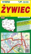 Plan miasta Żywiec. Wydawca: WYDAWNICTWO KARTOGRAFICZNE PIĘTKA. Dadada.pl Opakowanie Plan miasta Żywiec