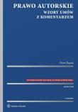 Okładka książki Prawo autorskie Wzory umów z komentarzem