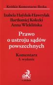 Okładka książki Prawo o ustroju sądów powszechnych Komentarz