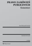 Prawo zamówień publicznych. Komentarz. Autor: Nowicki Józef Edmund. Dadada.pl Okładka książki Prawo zamówień publicznych. Komentarz