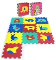 Opakowanie Puzzle piankowe 10 elementów Zwierzęta