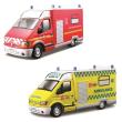 Opakowanie Renault Master Ambulans,różne rodzaje 1:50 BBURAGO