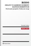 RODO Zmiany w zakresie ochrony danych osobowych. Autor: Dominik Lubasz. Dadada.pl Okładka książki RODO Zmiany w zakresie ochrony danych osobowych