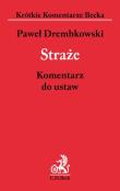 Okładka książki Straże Komentarz do ustaw