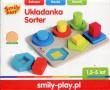 Układanka sorter. Autor: Smily Play. Dadada.pl Okładka książki Układanka sorter