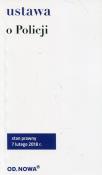 Okładka książki Ustawa o Policji luty 2018