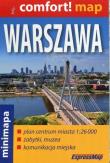 Warszawa mini mapa 1:26 000. Autor: praca zbiorowa. Dadada.pl Okładka książki Warszawa mini mapa 1:26 000
