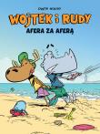 Wojtek i Rudy. Afera za aferą. Autor: Piotr Hołod. Dadada.pl Okładka książki Wojtek i Rudy. Afera za aferą