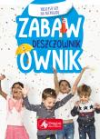 Zabawownik. Najlepsze gry na niepogodę. Autor: Anna Gniady, Maciej Pieda. Dadada.pl Okładka książki Zabawownik. Najlepsze gry na niepogodę