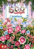 500 naklejek. W ogrodzie. Autor: Beata Woźniak. Dadada.pl Okładka książki 500 naklejek. W ogrodzie