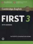 Opakowanie Cambridge English First 3 Student's Book with Answers with Audio