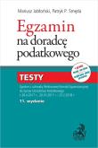 Okładka książki Egzamin na doradcę podatkowego Testy