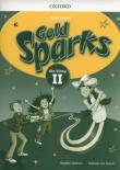 Gold Sparks 2 zeszyt ćwiczeń OXFORD. Autor: Magdalena Szpotowicz, Małgorzata Szulc-Kurpaska. Dadada.pl Okładka książki Gold Sparks 2 zeszyt ćwiczeń OXFORD