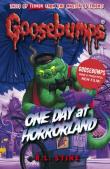 Goosebumps: One Day at Horrorland. Autor: Stine R.L.. Dadada.pl Okładka książki Goosebumps: One Day at Horrorland