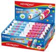 Opakowanie Gumka uniwersalna KEYROAD Kaleidoscope Display 24 sztuki mix