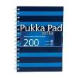 Opakowanie Kołozeszyt A5/100K Jotta Navy linia (3szt) PUKKA