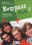 Kompass Team 3 Podręcznik + 2CD. Autor: Reymont Elżbieta, Sibiga Agnieszka, Jezierska-Wiejak Małgorzata. Dadada.pl Okładka książki Kompass Team 3 Podręcznik + 2CD