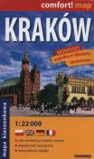 Kraków mapa kieszonkowa  1:22 000 laminowana. Wydawca: ExpressMap. Dadada.pl Opakowanie Kraków mapa kieszonkowa  1:22 000 laminowana