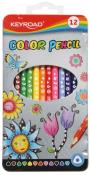 Opakowanie Kredki ołówkowe Keyroad trójkątne 12 sztuk