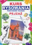 Kurs rysowania Podstawowe techniki Pejzaż. Autor: Jagielski Mateusz. Dadada.pl Okładka książki Kurs rysowania Podstawowe techniki Pejzaż