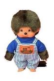 Opakowanie Monchhichi Chłopiec w niebieskich ogrodniczkach