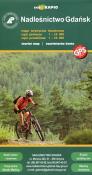 Opakowanie Nadleśnictwo Gdańsk mapa turystyczna dwustronna