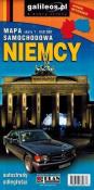 Okładka książki Niemcy mapa samochodowa 1:650 000