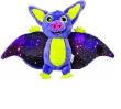 Opakowanie Nietoperz żółto-fioletowy 19cm