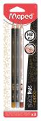Opakowanie Ołówek Blackpeps HB bls 3szt MAPED