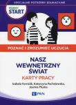 Pewny Start Poznać i zrozumieć uczucia Nasz wewnętrzny świat Karty pracy. Autor: Izabela Fornalik, Pachniewska Katarzyna, Płuska Joanna. Dadada.pl Okładka książki Pewny Start Poznać i zrozumieć uczucia Nasz wewnętrzny świat Karty pracy