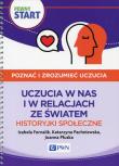 Pewny Start Poznać i zrozumieć uczucia Uczucia w nas i w relacjach ze światem Historyjki społeczne. Autor: Izabela Fornalik, Pachniewska Katarzyna, Płuska Joanna. Dadada.pl Okładka książki Pewny Start Poznać i zrozumieć uczucia Uczucia w nas i w relacjach ze światem Historyjki społeczne