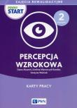 Pewny Start Zajęcia rewalidacyjne Poziom 2 Percepcja wzrokowa. Autor: Diana Aksamit, Ewelina Młynarczyk-Karabin, Szyburska-Walczak Grażyna. Dadada.pl Okładka książki Pewny Start Zajęcia rewalidacyjne Poziom 2 Percepcja wzrokowa