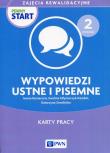 Pewny start Zajęcia rewalidacyjne Poziom 2 Wypowiedzi ustne i pisemne Karty pracy. Autor: Konieczna Iwona L., Ewelina Młynarczyk-Karabin, Katarzyna Smolińska. Dadada.pl Okładka książki Pewny start Zajęcia rewalidacyjne Poziom 2 Wypowiedzi ustne i pisemne Karty pracy