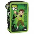 Opakowanie Piórnik trójkomorowy z wyposażeniem Ben 10
