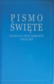 Pismo Św. Nowy Testament z psalmami (niebieskie). Autor: ks. bp. Romaniuk Kazimierz. Dadada.pl Okładka książki Pismo Św. Nowy Testament z psalmami (niebieskie)