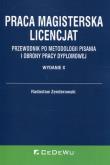 Praca magisterska Licencjat. Autor: Zenderowski Radosław. Dadada.pl Okładka książki Praca magisterska Licencjat