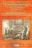 Opakowanie Przestrogi i nauki dla dzieci Instrukcje rodzicielskie XVIII w
