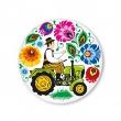 Opakowanie Przypinka mała - traktorek 37 mm FOLKSTAR