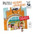 Puzzle Układam i opowiadam Sąsiedzi. Autor: Opracowanie zbiorowe. Dadada.pl Okładka książki Puzzle Układam i opowiadam Sąsiedzi