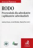 Okładka książki RODO Przewodnik dla adwokatów i aplikantów adwokackich