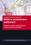 RODO w zamówieniach publicznych. Autor: Gawrońska-Baran Andrzela, Smerd Agata. Dadada.pl Okładka książki RODO w zamówieniach publicznych
