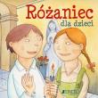 Różaniec dla dzieci. Autor: Silvia Vecchini (red.), Antonio Vincenti (ilustr.). Dadada.pl Okładka książki Różaniec dla dzieci