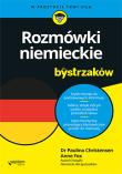 Rozmówki niemieckie dla bystrzaków. Autor: Christensen Paulina, Fox Anne. Dadada.pl Okładka książki Rozmówki niemieckie dla bystrzaków