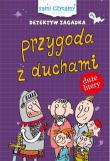 Sami Czytamy. Detektyw Zagadka. Przygody z duchami. Autor: Iwona Czerkawska. Dadada.pl Okładka książki Sami Czytamy. Detektyw Zagadka. Przygody z duchami