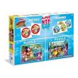 Opakowanie Super Kit Puzzle 2x30 + Memo + Domino Mickey and the Roadster Racers