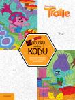Trolle. Pokoloruj według kodu. Autor: Adrianna Zabrzewska. Dadada.pl Okładka książki Trolle. Pokoloruj według kodu