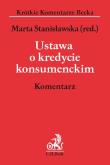 Okładka książki Ustawa o kredycie konsumenckim. Komentarz