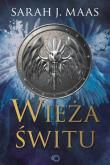Wieża świtu Tom 5,5 cyklu Szklany tron. Autor: Sarah J. Maas. Dadada.pl Okładka książki Wieża świtu Tom 5,5 cyklu Szklany tron