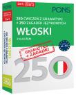 250 ćwiczeń z gramatyki Włoski +250 zagadek. Autor: Opracowanie zbiorowe. Dadada.pl Okładka książki 250 ćwiczeń z gramatyki Włoski +250 zagadek